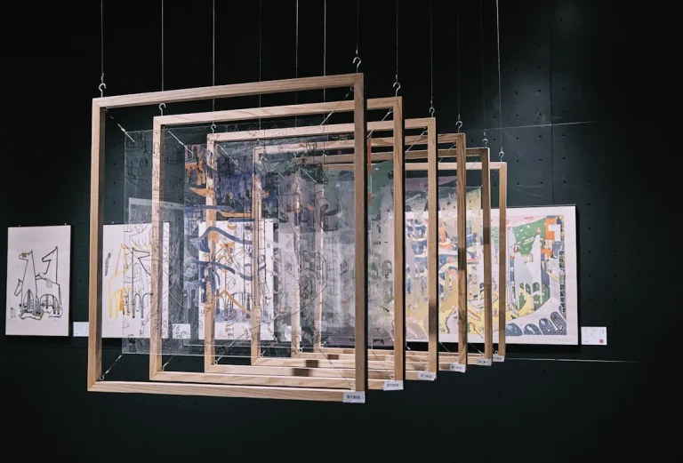 Acrylic Display Metal Rack