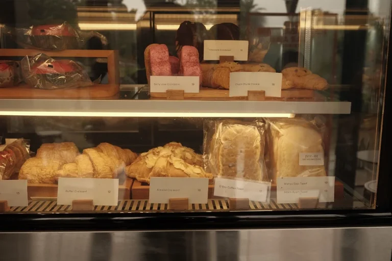 Bakery Shop Bread Display