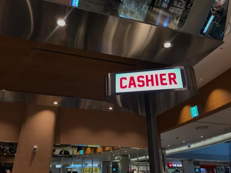 Cashier Counter Modern Shop Retail Interior