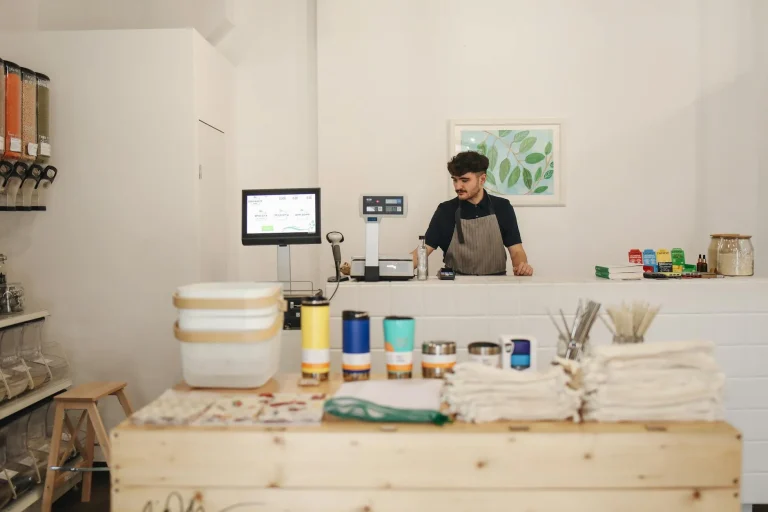 Cashier Counter Retail Store