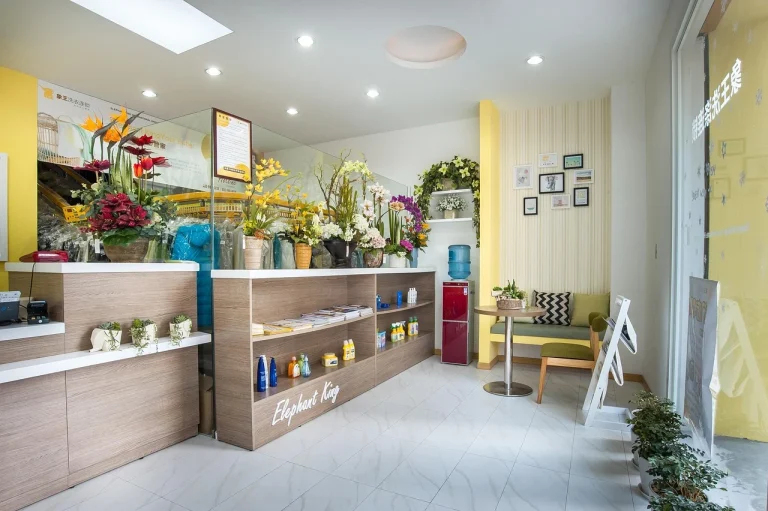 Cashier Desk Laundry Shop
