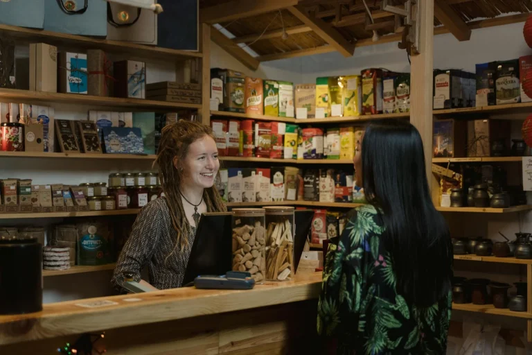 Cashier Desk Retail Store