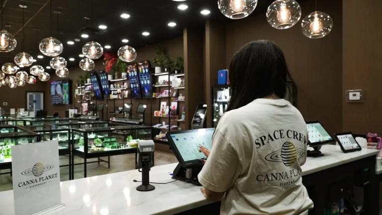Cashier Desk Retail Store