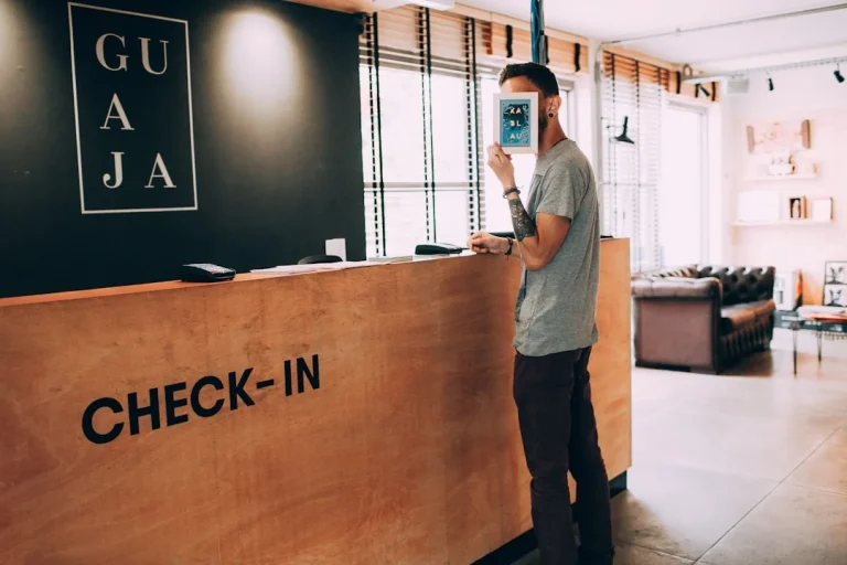 Cashier Desk Retail Store