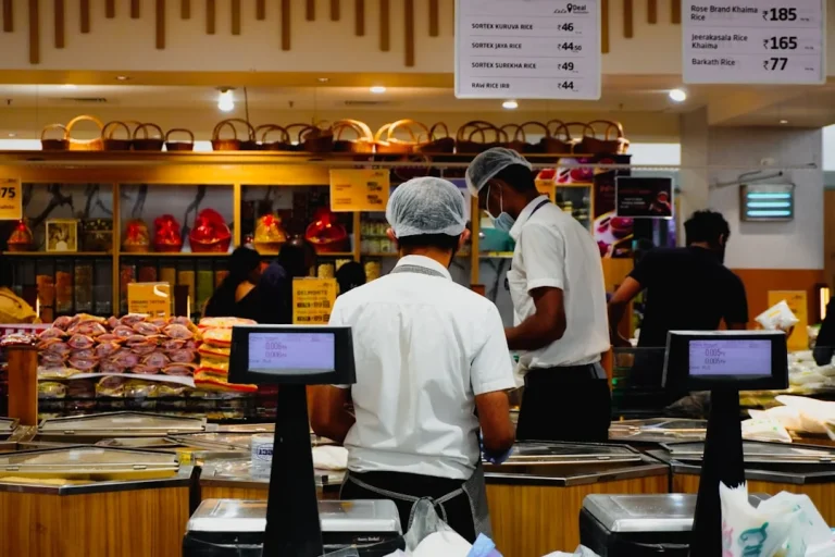 Checkout Counter Supermarket