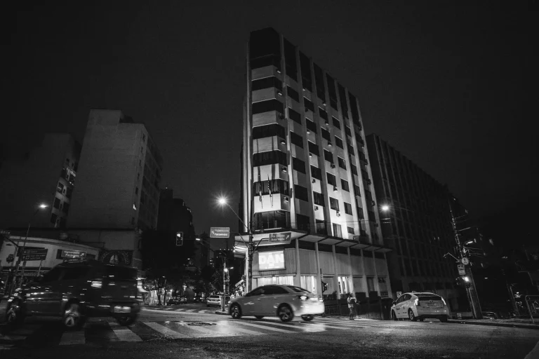 City Skyline Retail Store Factory Building