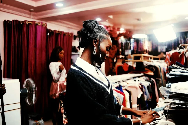 Clothing Rack Fashion Boutique