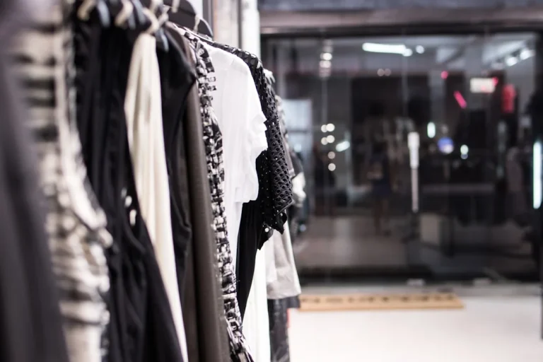 Clothing Rack Fashion Store