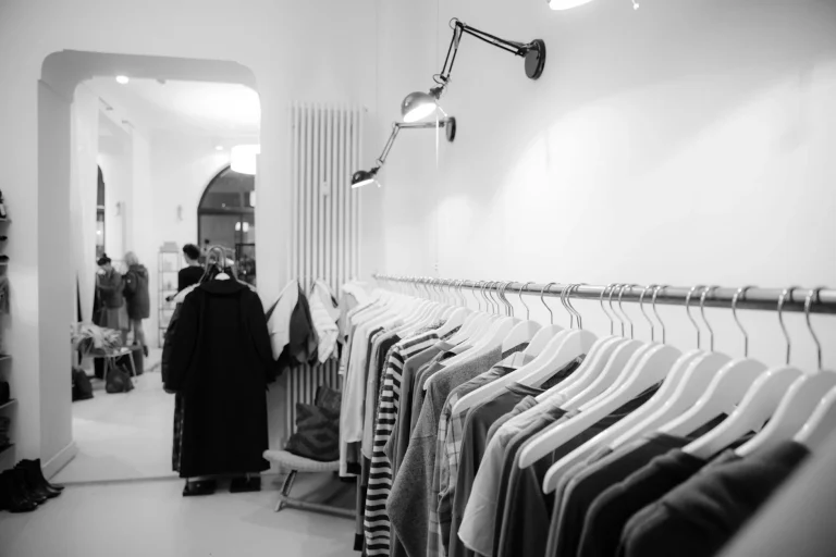 Clothing Rack Fashion Store