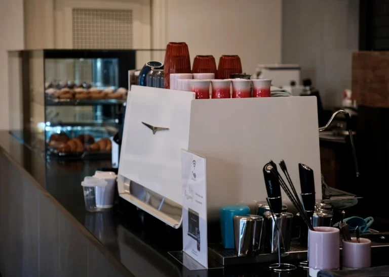 Coffee Shop Interior Cashier Counter