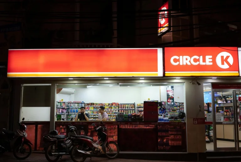 Convenience Store Retail Shelves