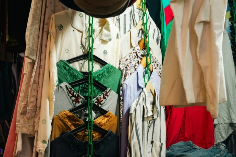 Display Rack Clothing Store