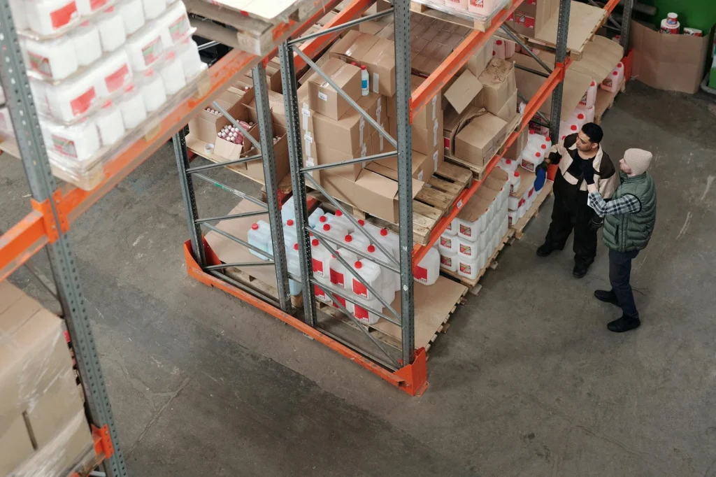 Durable Metal Warehouse Shelf