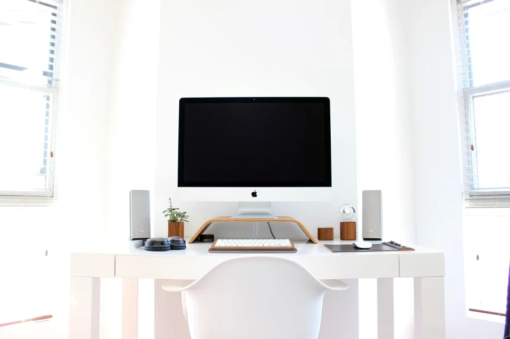 Ergonomic Desk Store Interior