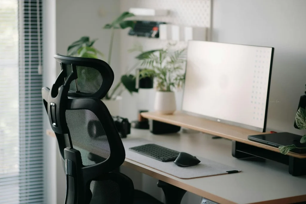 Ergonomics Office Desk Setup