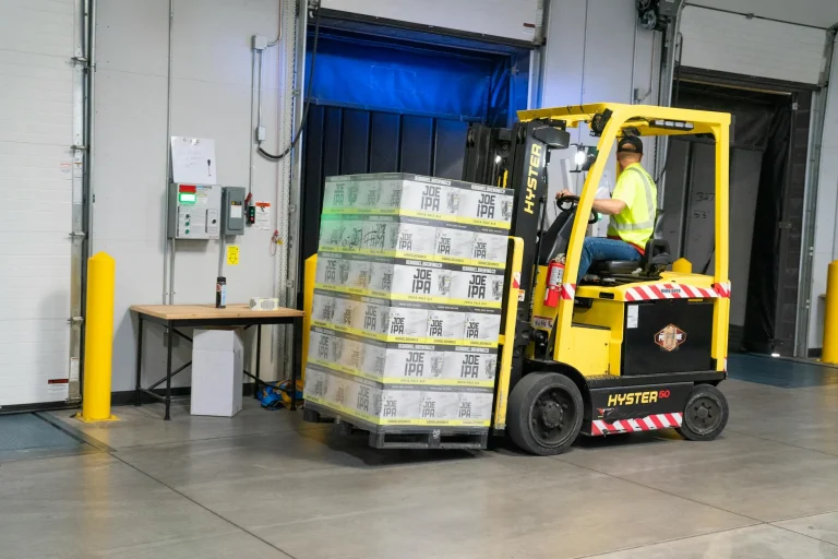 Forklift Tall Shelves