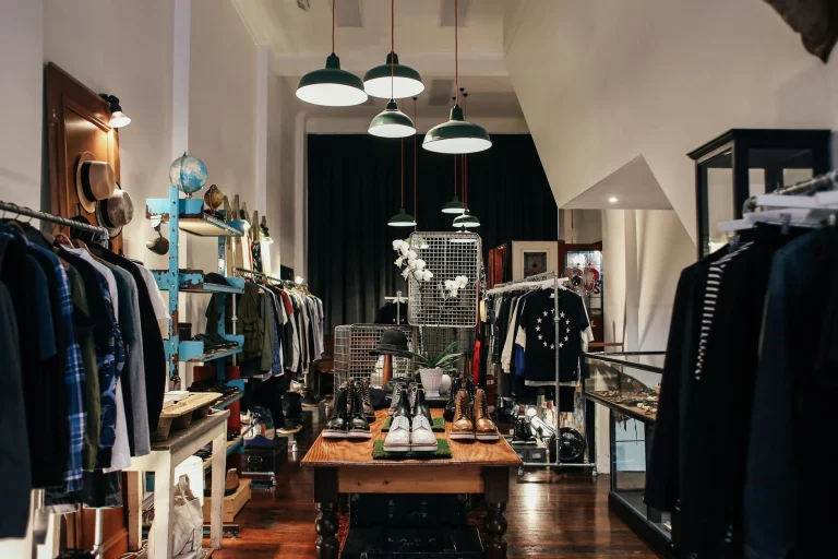 Glass Showcase Store Interior