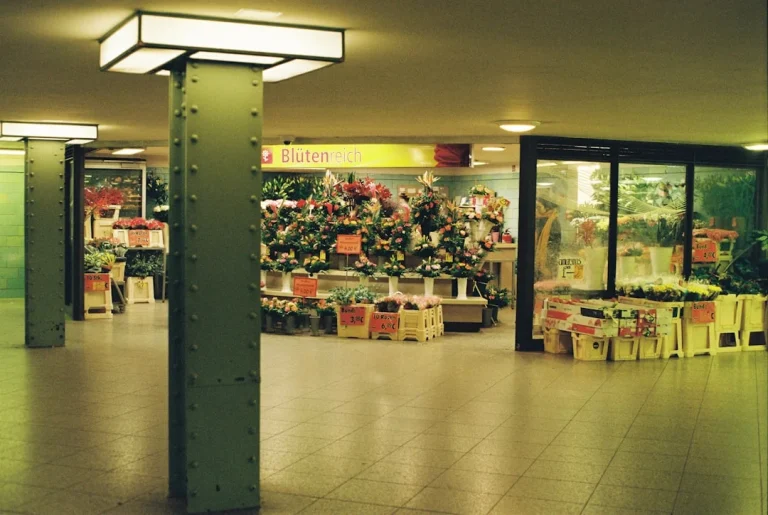 Grocery Aisle Shop Interior
