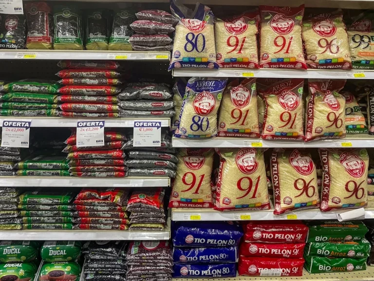 Grocery Aisle Supermarket Interior