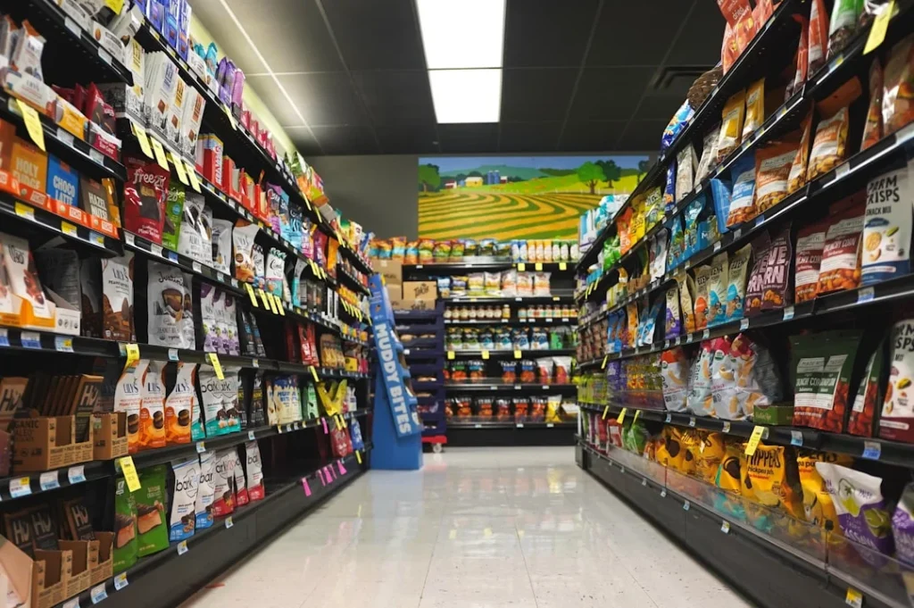 Grocery Shelf Retail Store