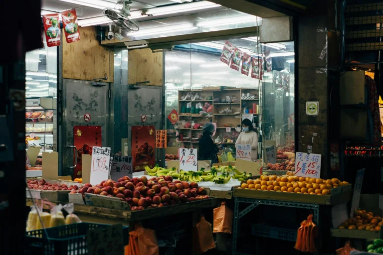 Grocery Store Interior Rustic Shop