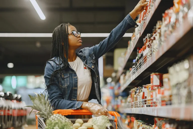 Grocery Store Layout Shopping Aisle