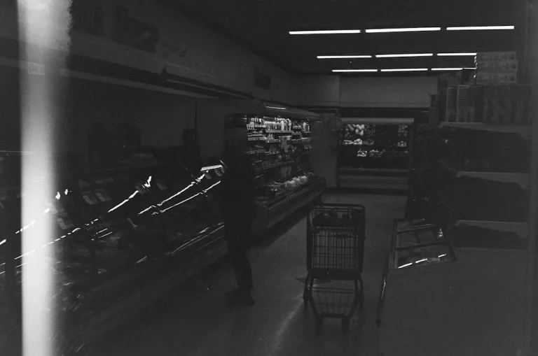 Grocery Store Metal Rack