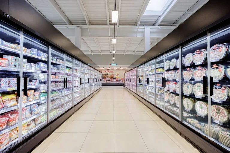 Grocery Store Shopping Aisle