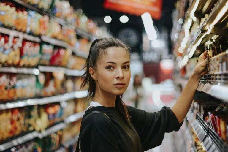 Grocery Store Wall Shelves