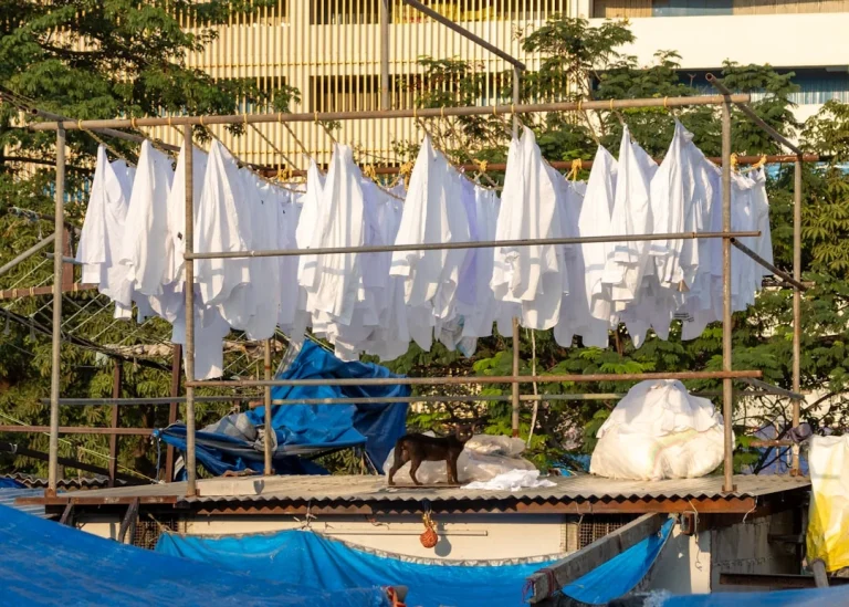 Hanging Rack Store Interior