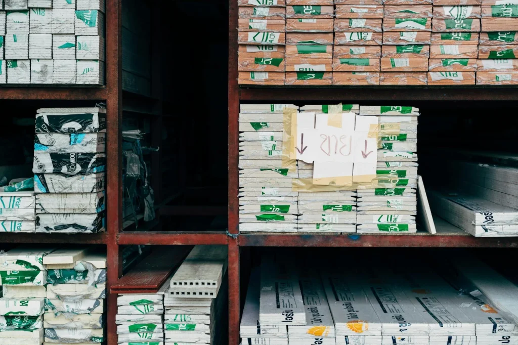 Heavy Boxes Warehouse Shelving