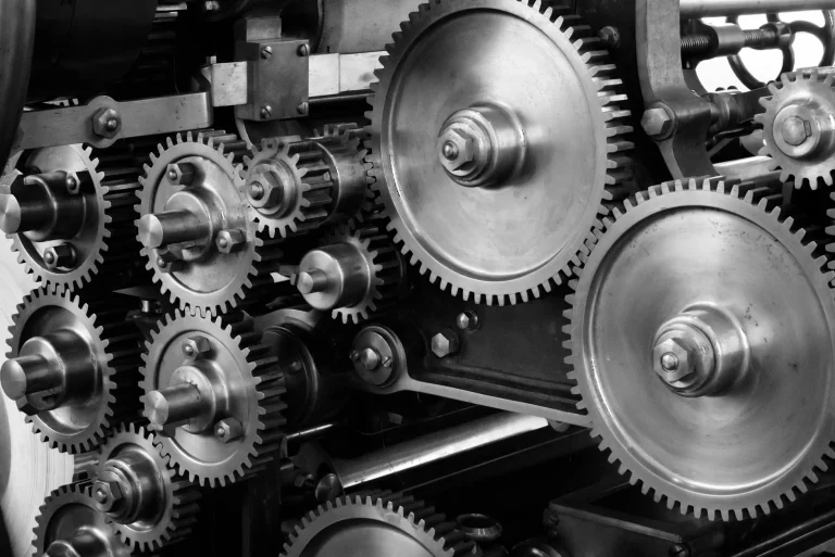 Industrial Machine Metal Coating