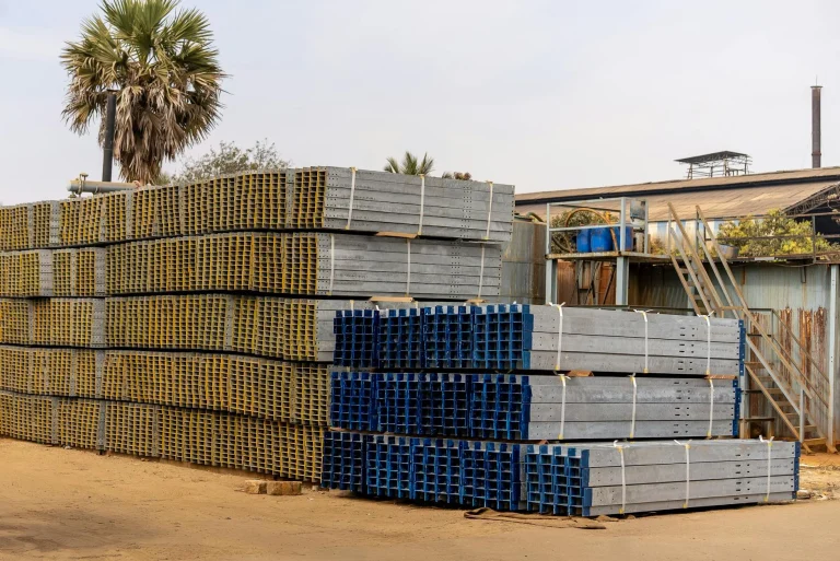 Industrial Storage Metal Pipes