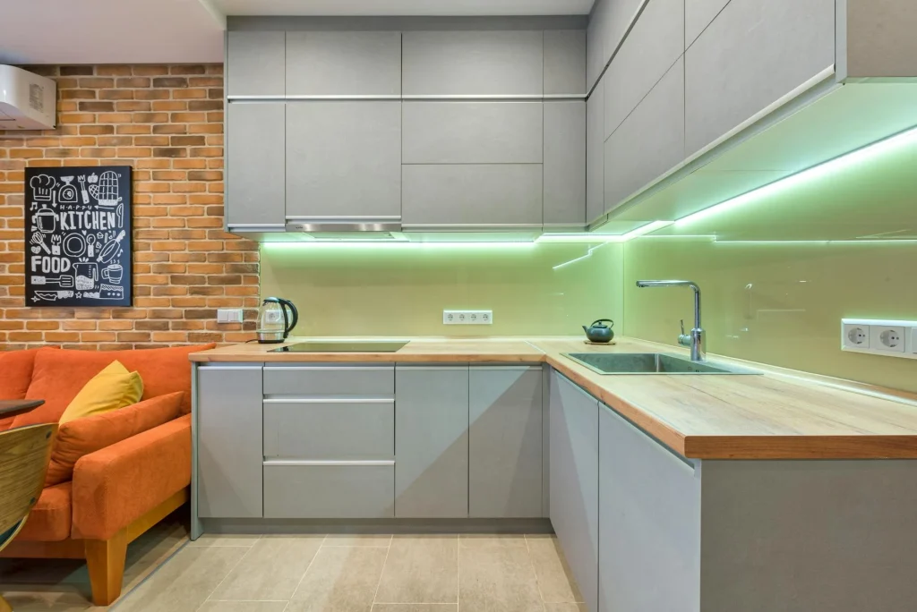 Led Lighting Glass Cabinet