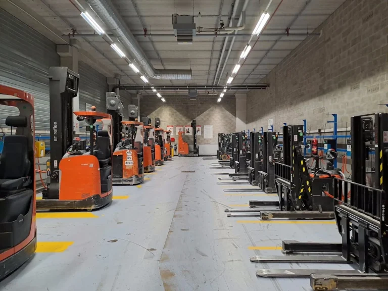 Logistics Center Organized Warehouse