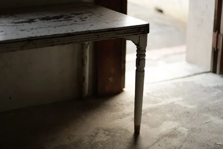 Metal Desk Wooden Table