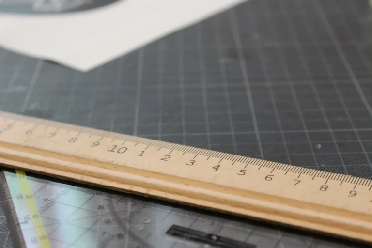 Metal Shelf Measurement Ruler