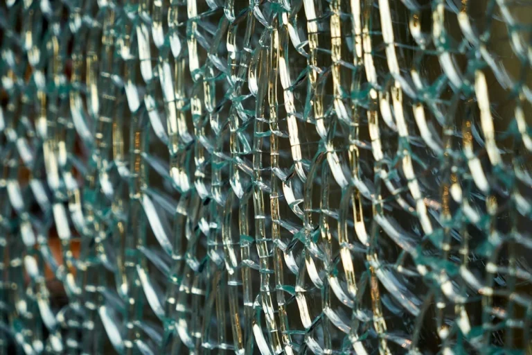 Metal Shelf Wood Texture Glass Display