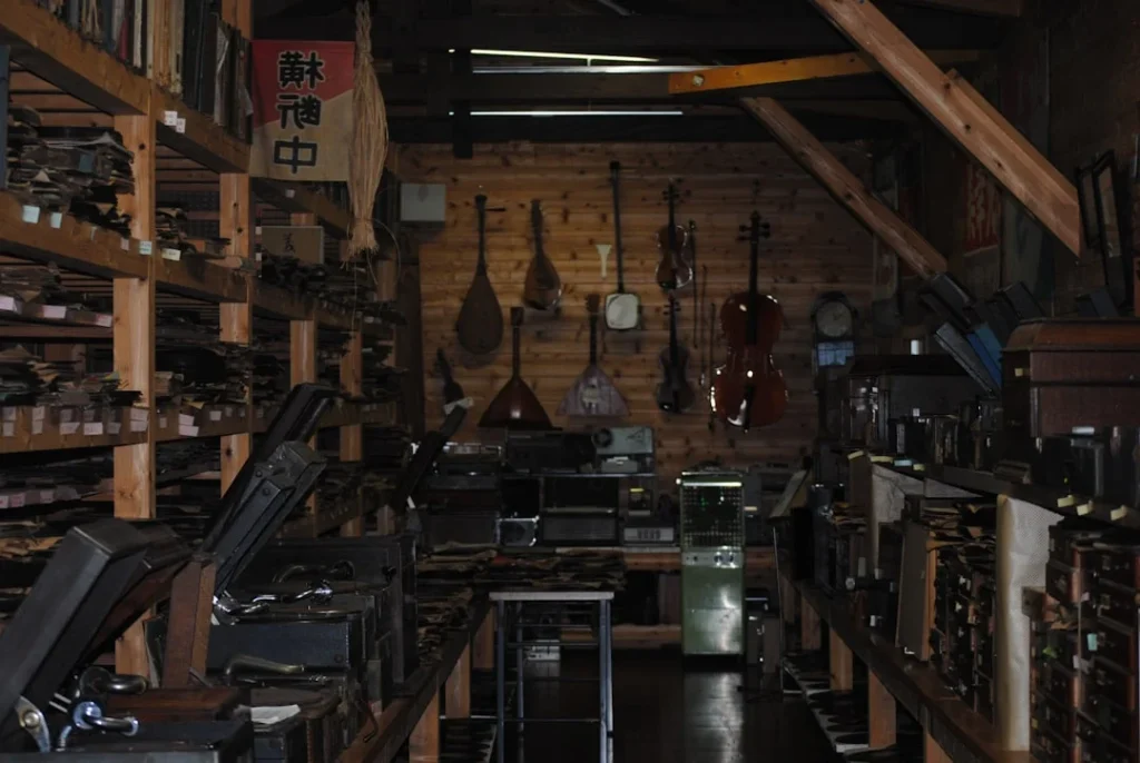 Metal Shelf Workshop Interior