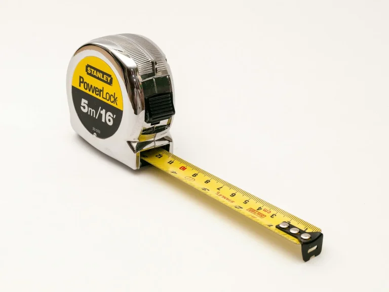 Metal Shelving Measuring Tape