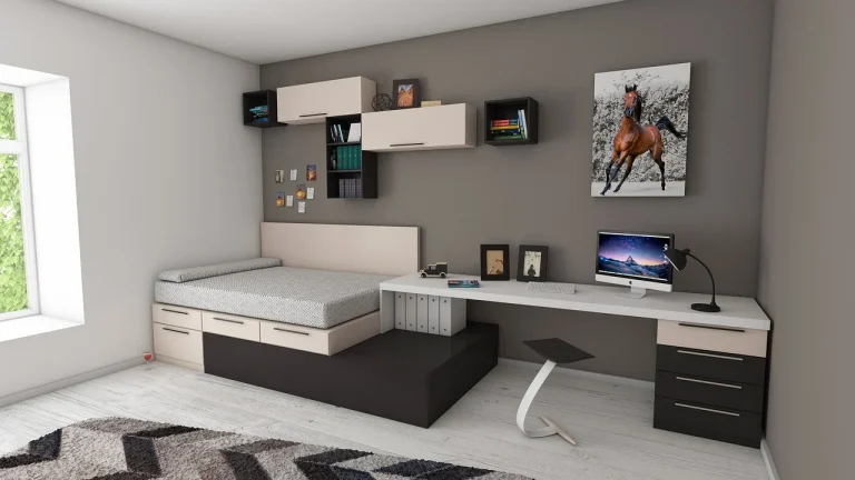 Metal Shelving Modern Store