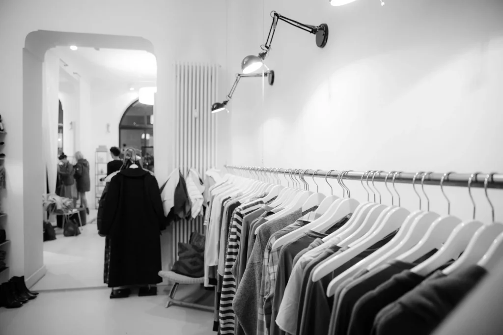 Minimalist Boutique Clothing Store