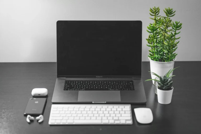 Minimalist Office Desk Modern Workspace