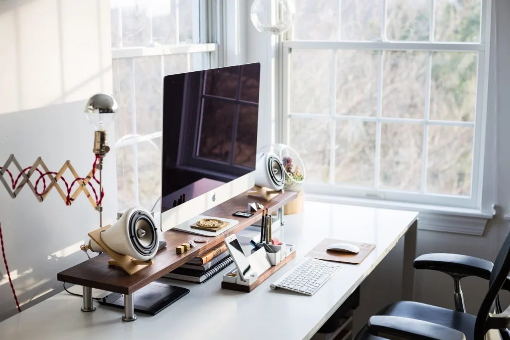Modern Cashier Desk Retail Interior