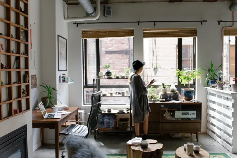 Modern Desk Industrial Design
