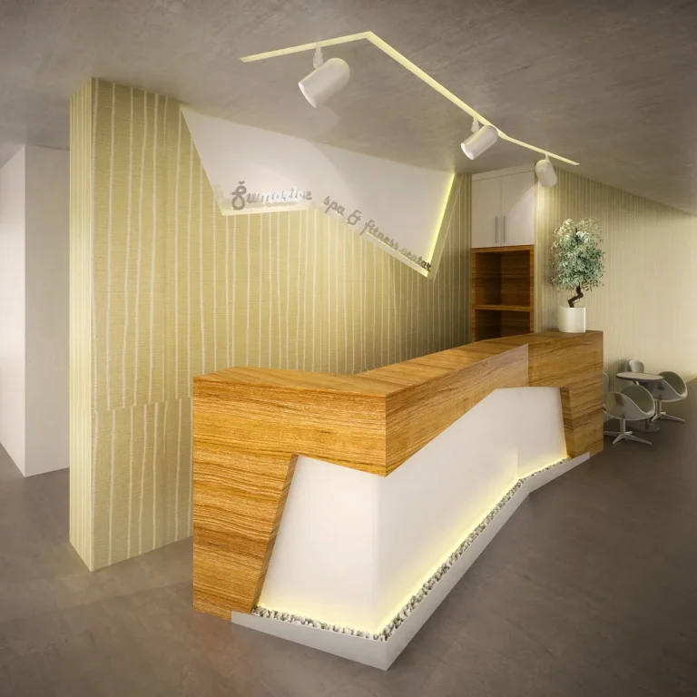 Modern Desk Supermarket Counter
