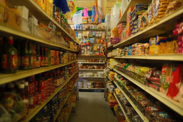 Organized Products Food Aisle