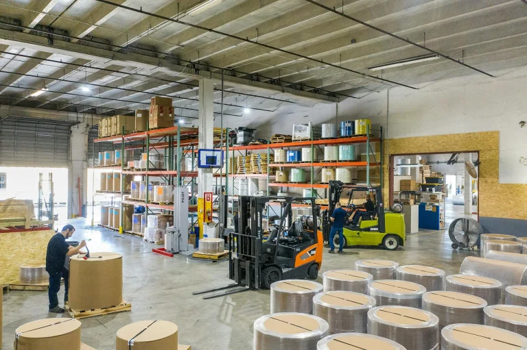 Organized Warehouse Industrial Logistics