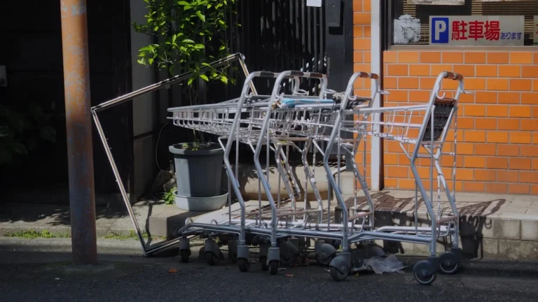 Plastic Rack Rolling Cart