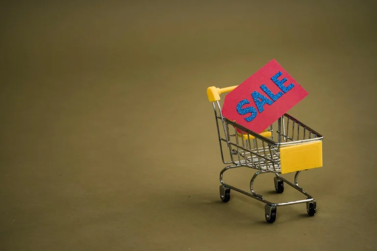 Price Tag Shopping Cart